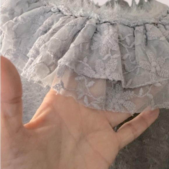 Blu Pony Vintage button-up soft sweater girls sz 10/12 - Picture 3 of 5